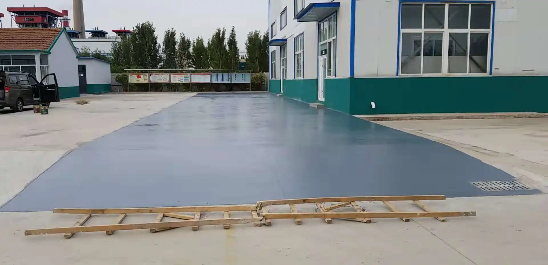 奉贤车间厂房地坪漆修补翻新